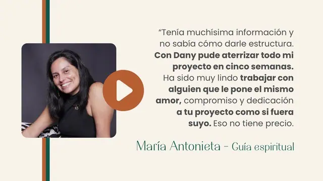 Testimonio de María Antonieta